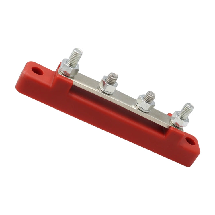 CP-3116-01 150A 12-48V RV Yacht Single-row 2-way Busbar(Red) - Booster Cable & Clip by PMC Jewellery | Online Shopping South Africa | PMC Jewellery | Buy Now Pay Later Mobicred