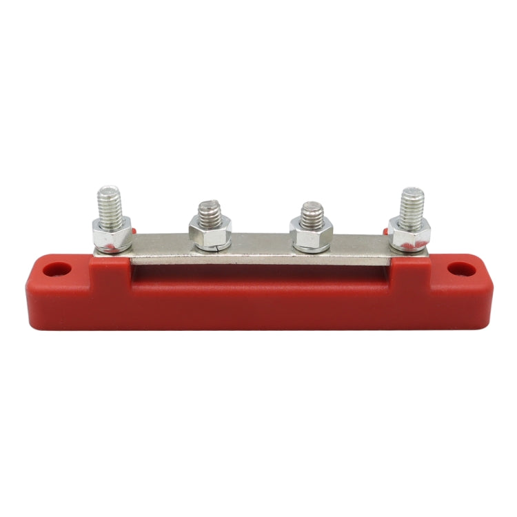 CP-3116-01 150A 12-48V RV Yacht Single-row 2-way Busbar(Red) - Booster Cable & Clip by PMC Jewellery | Online Shopping South Africa | PMC Jewellery | Buy Now Pay Later Mobicred