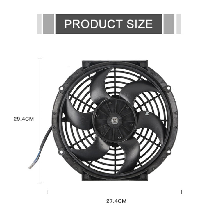 10 inch 12V 80W Car Powerful Transmission Oil Cooling Fan with Mounting Accessorie - Heating & Fans by PMC Jewellery | Online Shopping South Africa | PMC Jewellery | Buy Now Pay Later Mobicred