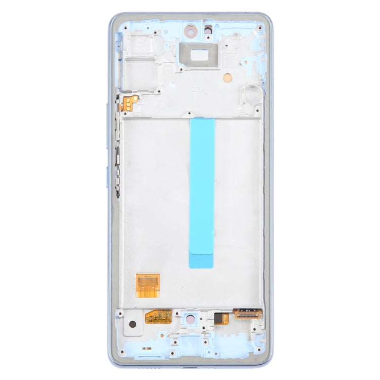 For Samsung Galaxy A53 5G SM-A536 6.48 inch OLED LCD Screen Digitizer Full Assembly with Frame (Blue) - LCD Screen by PMC Jewellery | Online Shopping South Africa | PMC Jewellery | Buy Now Pay Later Mobicred