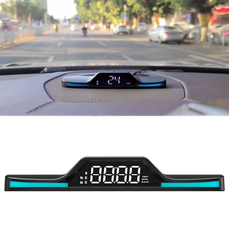 G15 Car HD GPS Head-Up Display with Color Changing Ambient Light - Head Up Display System by PMC Jewellery | Online Shopping South Africa | PMC Jewellery | Buy Now Pay Later Mobicred