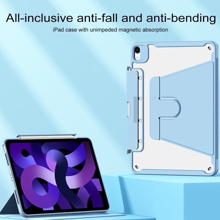 For Huawei MatePad Pro 12.6 Detachable Rotating Leather Tablet Case(Blue) - Huawei by PMC TechLife | Online Shopping South Africa | PMC TechLife | Buy Now Pay Later Mobicred