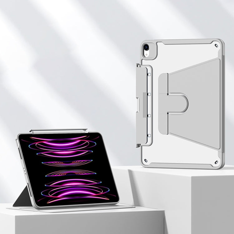 For Huawei MatePad 10.8 Detachable Rotating Leather Tablet Case(Grey) - free shipping - PMC TechLife - Order now!