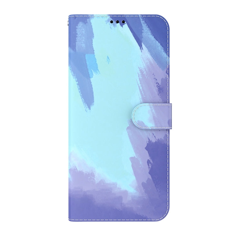 For OPPO Reno8 T 4G Watercolor Pattern Flip Leather Phone Case(Winter Snow) - OPPO Cases by PMC TechLife | Online Shopping South Africa | PMC TechLife | Buy Now Pay Later Mobicred