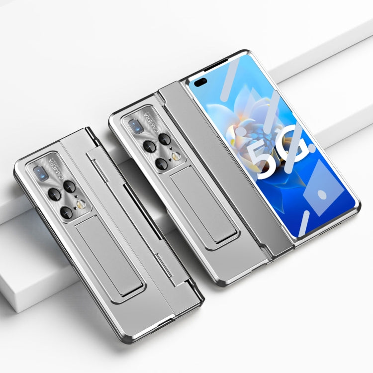 For Huawei Mate X2 Integrated Folding Phone Case with Hinge(Silver) - Huawei Cases by PMC TechLife | Online Shopping South Africa | PMC TechLife | Buy Now Pay Later Mobicred
