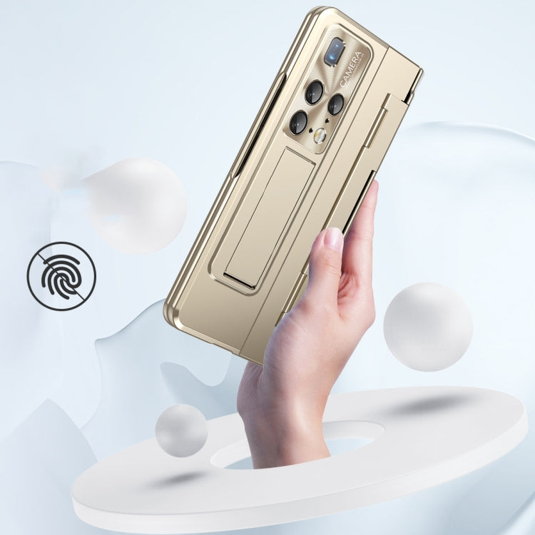 For Huawei Mate X2 Integrated Folding Hinge Phone Case with Stylus(Black) - Huawei Cases by PMC TechLife | Online Shopping South Africa | PMC TechLife | Buy Now Pay Later Mobicred