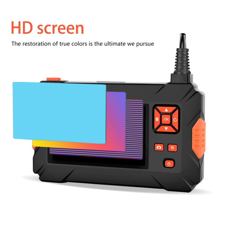 P130 8mm 4.3 inch Dual Camera with Screen Endoscope, Length:5m - free shipping - PMC TechLife - Order now!