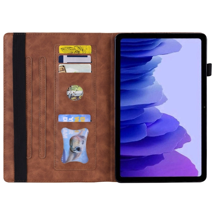 For Lenovo Tab P11 Pro Gen 2 Business Shockproof Horizontal Flip Leather Tablet Case(Brown) - Lenovo by PMC TechLife | Online Shopping South Africa | PMC TechLife | Buy Now Pay Later Mobicred
