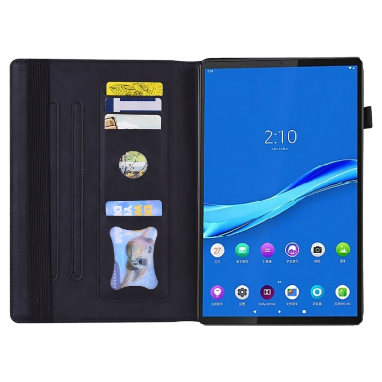 For Lenovo Tab M10 Plus 10.6 3rd Gen 2022 Business Shockproof Horizontal Flip Leather Tablet Case(Black) - Lenovo by PMC TechLife | Online Shopping South Africa | PMC TechLife | Buy Now Pay Later Mobicred