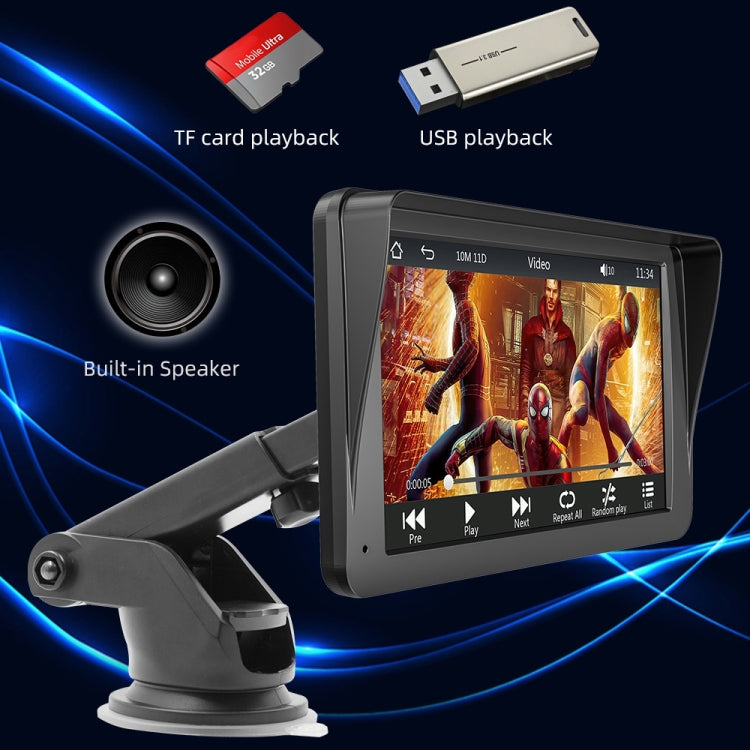 B5300A 7 inch Wireless CarPlay Car Bluetooth MP5 Player, Support Mobile Phone Interconnection - Car MP3 & MP4 & MP5 by PMC TechLife | Online Shopping South Africa | PMC TechLife | Buy Now Pay Later Mobicred