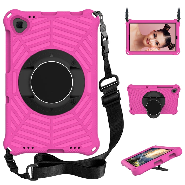 For Lenovo Tab K10 Spider King Silicone Protective Tablet Case(Rose Red) - Lenovo by PMC TechLife | Online Shopping South Africa | PMC TechLife | Buy Now Pay Later Mobicred