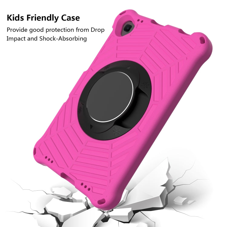 For Lenovo Tab K10 Spider King Silicone Protective Tablet Case(Rose Red) - Lenovo by PMC TechLife | Online Shopping South Africa | PMC TechLife | Buy Now Pay Later Mobicred