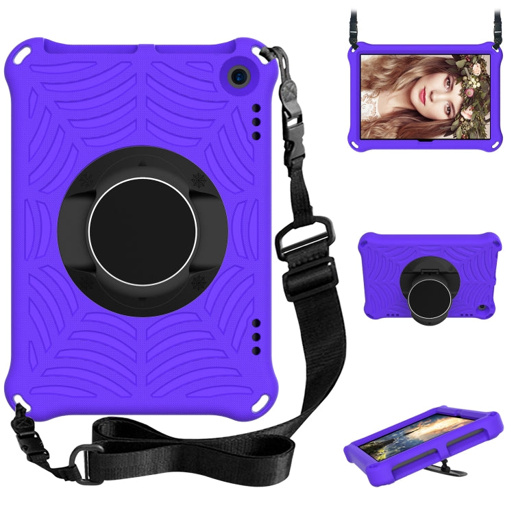 For Amazon Kindle Fire HD 8 / 8 Plus 2022 / 2020 Spider King Silicone Protective Tablet Case(Purple) - Amazon by PMC TechLife | Online Shopping South Africa | PMC TechLife | Buy Now Pay Later Mobicred