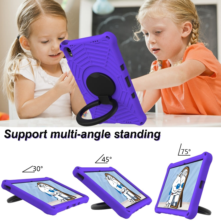 For Lenovo Tab P11 TB-J606 Spider King Silicone Protective Tablet Case(Purple) - Lenovo by PMC TechLife | Online Shopping South Africa | PMC TechLife | Buy Now Pay Later Mobicred