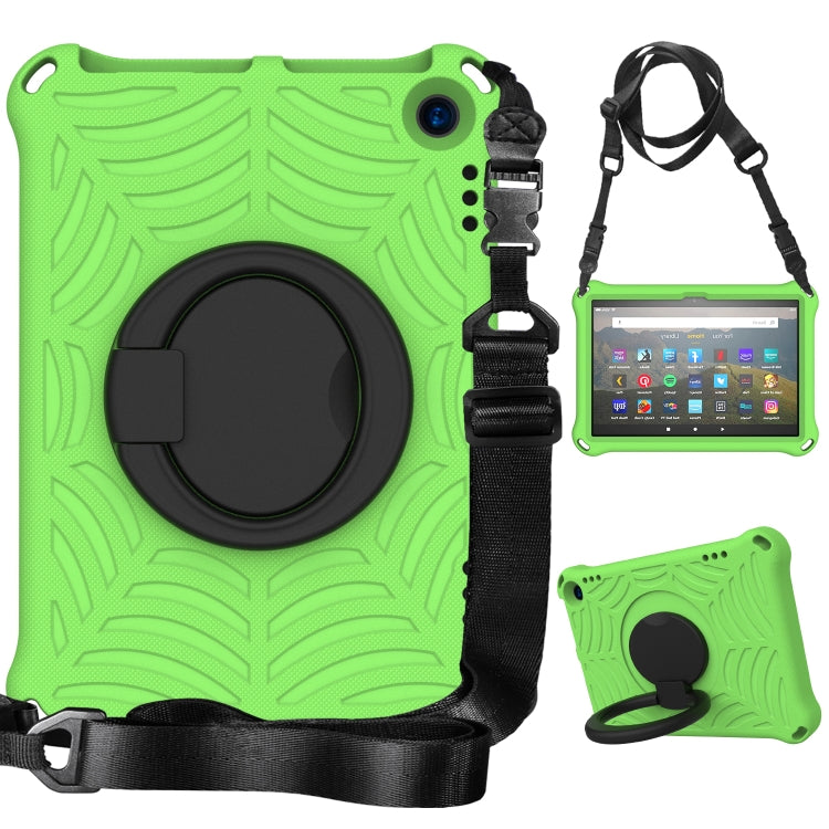For Amazon Kindle Fire HD 8 2022 / 2020 Spider King Silicone Protective Tablet Case(Green) - Amazon by PMC TechLife | Online Shopping South Africa | PMC TechLife | Buy Now Pay Later Mobicred