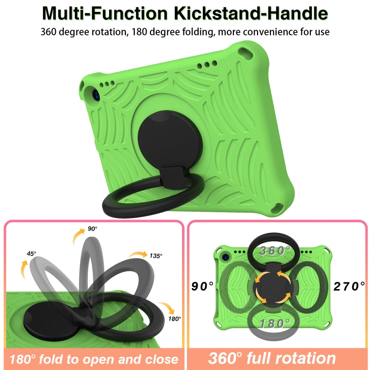For Amazon Kindle Fire HD 8 2022 / 2020 Spider King Silicone Protective Tablet Case(Green) - Amazon by PMC TechLife | Online Shopping South Africa | PMC TechLife | Buy Now Pay Later Mobicred