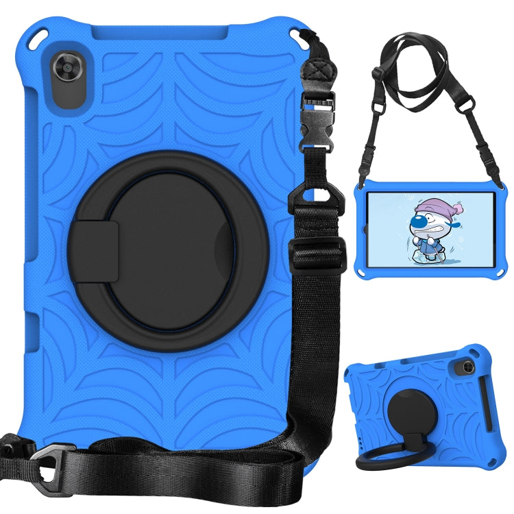 For Huawei MediaPad M5 Lite 8 Spider King Silicone Protective Tablet Case(Blue) - Huawei by PMC TechLife | Online Shopping South Africa | PMC TechLife | Buy Now Pay Later Mobicred