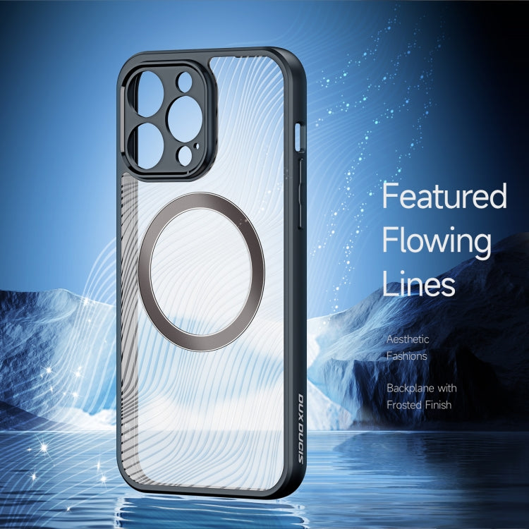 For iPhone 13 Pro Max DUX DUCIS Aimo Mag Series TPU + PC MagSafe Frosted Feel Phone Case(Black) - iPhone 14 Cases by DUX DUCIS | Online Shopping South Africa | PMC Jewellery | Buy Now Pay Later Mobicred