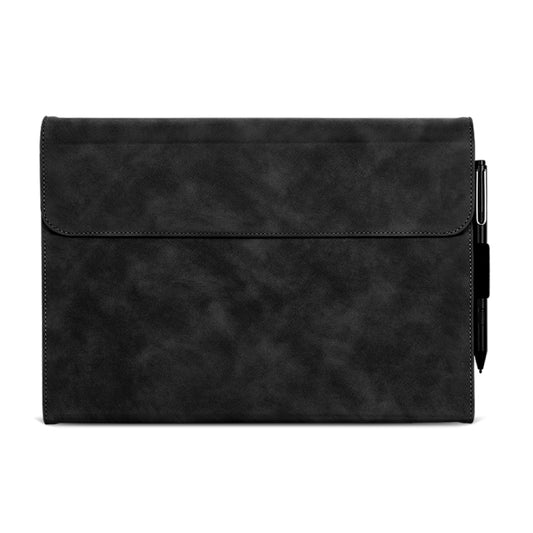 For Microsoft Surface Pro 7+ / 7 / 6 / 5 / 4 Sheepskin All-Inclusive Shockproof Protective Case(Black) - Others by PMC Jewellery | Online Shopping South Africa | PMC Jewellery