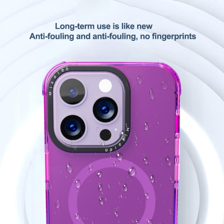 For iPhone 14 Pro Max Acrylic + TPU MagSafe Protective Phone Case(Pink) - iPhone 14 Pro Max Cases by PMC TechLife | Online Shopping South Africa | PMC TechLife