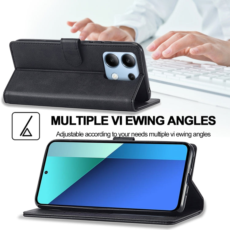 For Xiaomi Redmi Note 13 Pro 4G LC.IMEEKE Calf Texture Leather Phone Case(Black) - free shipping - PMC TechLife - Order now!