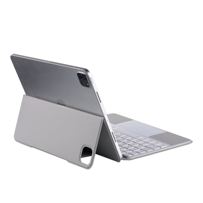 X3125-6 Integrated Thin Magnetic Bluetooth Keyboard Case For iPad Air 2022 / Air 2020 10.9 / Pro 11 2018 / 2020 / 2021 / 2022 (Grey) - Universal by PMC Jewellery | Online Shopping South Africa | PMC Jewellery