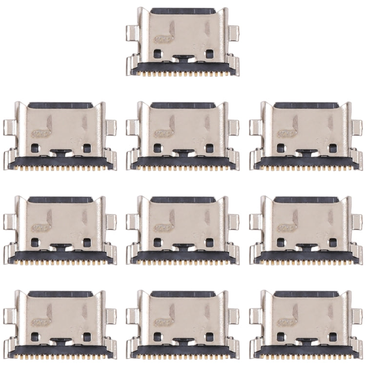 For Samsung Galaxy A14 SM-A145F 10pcs Charging Port Connector - Single Tail Connector by PMC Jewellery | Online Shopping South Africa | PMC Jewellery