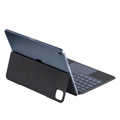 J3125-6D Backlight Bluetooth Keyboard Leather Case with Touch Pad for iPad Air 5 10.9 2022 / Air 4 10.9 2020 / iPad Pro 11 2022/2021/2020/2018(Black) - For iPad Air by PMC Jewellery | Online Shopping South Africa | PMC Jewellery