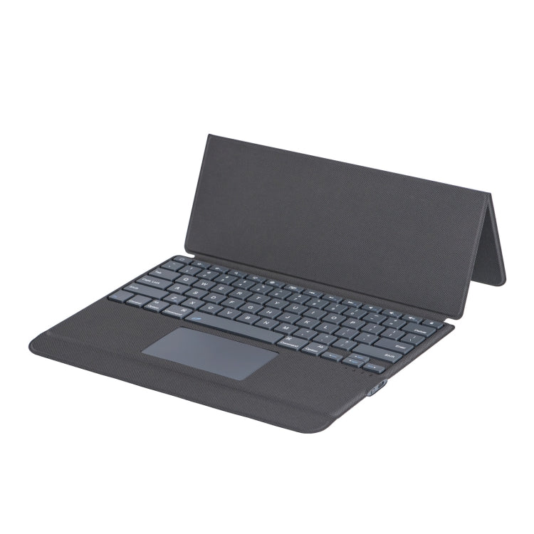 J3129 For iPad Pro 12.9 2022/2021/2020/2018 Bluetooth Keyboard Leather Case(Black) - For iPad Pro by PMC Jewellery | Online Shopping South Africa | PMC Jewellery