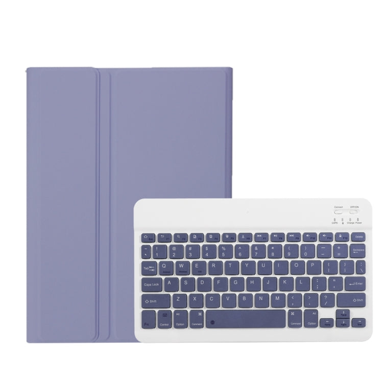 For OPPO Pad 2 11.61 inch 2023 OP13 Lambskin Texture Ultra-thin Detachable Bluetooth Keyboard Leather Case(Purple) - Others Keyboard by PMC Jewellery | Online Shopping South Africa | PMC Jewellery