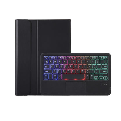 For OPPO Pad 2 11.61 inch 2023 OP13-AS Lambskin Texture Ultra-thin Detachable Backlight Bluetooth Keyboard Leather Case with Touchpad(Black) - Others Keyboard by PMC Jewellery | Online Shopping South Africa | PMC Jewellery