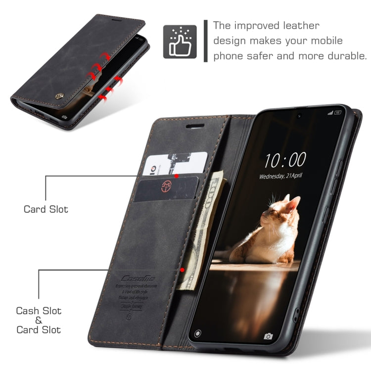 For Xiaomi 13 CaseMe 013 Multifunctional Horizontal Flip Leather Phone Case(Black) - Xiaomi Cases by CaseMe | Online Shopping South Africa | PMC Jewellery | Buy Now Pay Later Mobicred