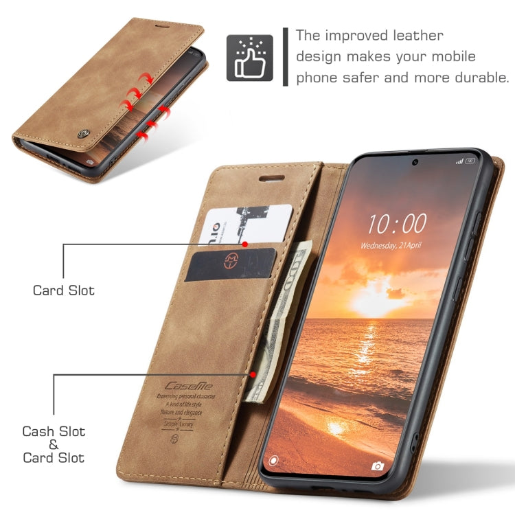 For Xiaomi 13 Pro CaseMe 013 Multifunctional Horizontal Flip Leather Phone Case(Brown) - Xiaomi Cases by CaseMe | Online Shopping South Africa | PMC Jewellery | Buy Now Pay Later Mobicred