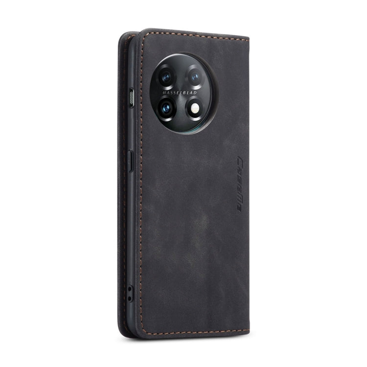 For OnePlus 11 CaseMe 013 Multifunctional Horizontal Flip Leather Phone Case(Black) - OnePlus Cases by CaseMe | Online Shopping South Africa | PMC Jewellery | Buy Now Pay Later Mobicred