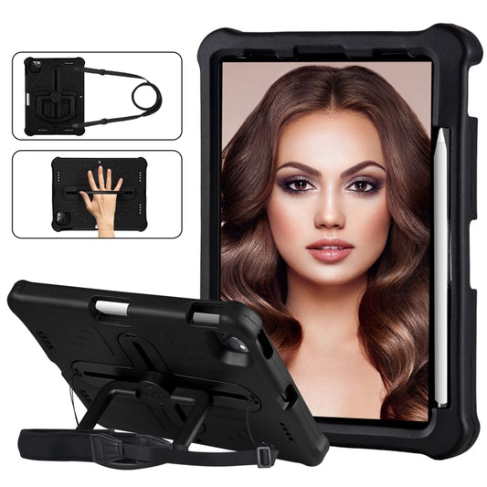 Shield 360 Rotation Handle EVA Shockproof PC Tablet Case For iPad Air 11 2024/Pro 11 2018/2020/2021/Air 4/Air 5 10.9(Black) - iPad Pro 11 (2022/2021) Cases by PMC Jewellery | Online Shopping South Africa | PMC Jewellery | Buy Now Pay Later Mobicred