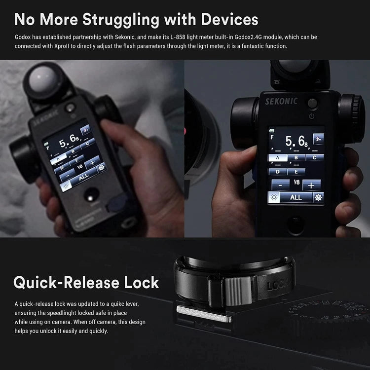 Godox XPro II TTL Wireless Flash Trigger For Sony(Black) - free shipping - PMC TechLife - Order now!