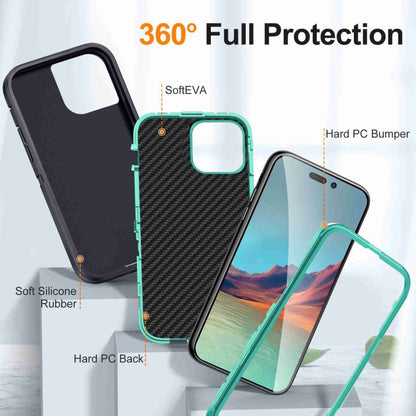 For iPhone 14 Pro Max Life Waterproof Rugged Phone Case(Dark Blue + Light Blue) - iPhone 14 Pro Max Cases by PMC Jewellery | Online Shopping South Africa | PMC Jewellery