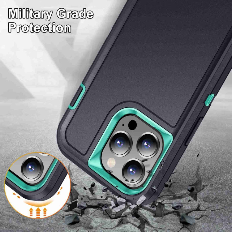 For iPhone 14 Pro Max Life Waterproof Rugged Phone Case(Dark Blue + Light Blue) - iPhone 14 Pro Max Cases by PMC Jewellery | Online Shopping South Africa | PMC Jewellery