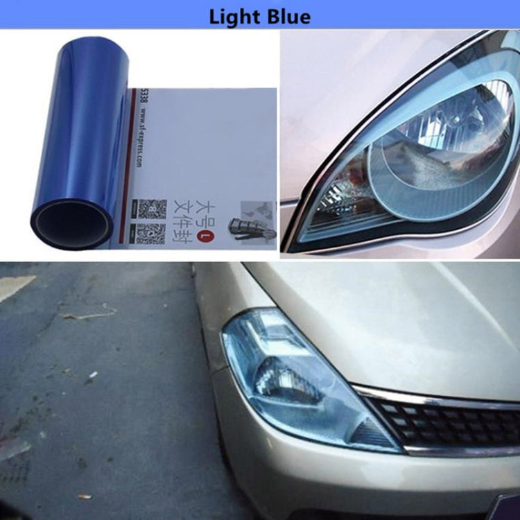 2pcs Car Headlight Protective Film Tail Light Film Motorcycle Fog Light Film, Size:30 x 100cm(Purple) - Auto Film by PMC Jewellery | Online Shopping South Africa | PMC Jewellery