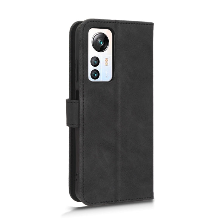 For Blackview A85 Skin Feel Magnetic Flip Leather Phone Case(Black) - More Brand by PMC Jewellery | Online Shopping South Africa | PMC Jewellery