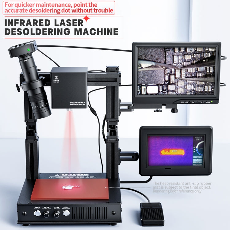Mega-idea Intelligent Infrared Laser Desoldering Machine, Model:Without Microscope Set(EU Plug) - Separation Equipment by QIANLI | Online Shopping South Africa | PMC Jewellery