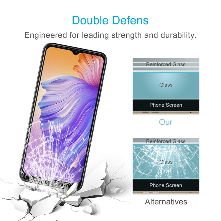 For Doogee N50 10pcs 0.26mm 9H 2.5D Tempered Glass Film - For Doogee by PMC Jewellery | Online Shopping South Africa | PMC Jewellery