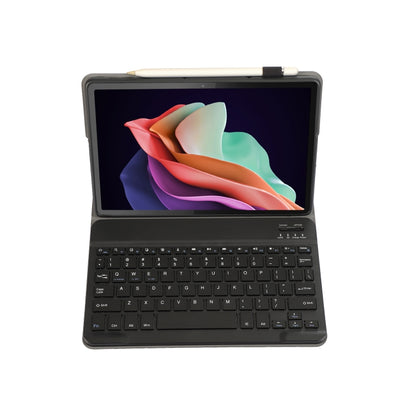 For Huawei MatePad 11 2023 AHW13 Lambskin Texture Ultra-thin Detachable Bluetooth Keyboard Leather Case(Black) - Huawei Keyboard by PMC Jewellery | Online Shopping South Africa | PMC Jewellery