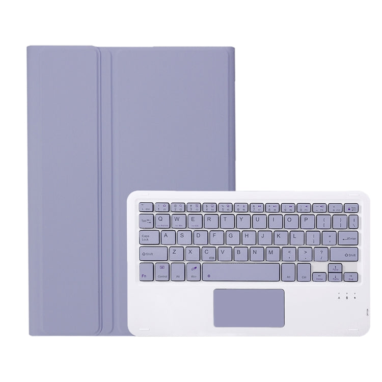 For Huawei MatePad 11 2023 AHW13-A Lambskin Texture Ultra-thin Detachable Bluetooth Keyboard Leather Case with Touchpad(Purple) - Huawei Keyboard by PMC Jewellery | Online Shopping South Africa | PMC Jewellery