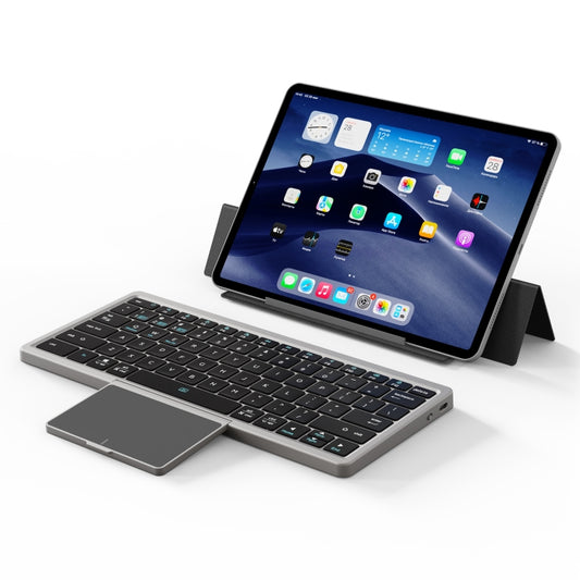 DUX DUCIS OK Series V1 Universal Tablet Bluetooth Keyboard Leather Case with Touchpad(Black) - Universal Keyboard by DUX DUCIS | Online Shopping South Africa | PMC Jewellery