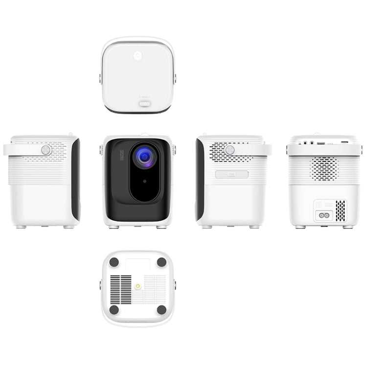 A007 Portable 1280 x 720 HD 113 ANSI Smart LED Projector, Plug:AU Plug(Black) - Mini Projector by PMC TechLife | Online Shopping South Africa | PMC TechLife | Buy Now Pay Later Mobicred