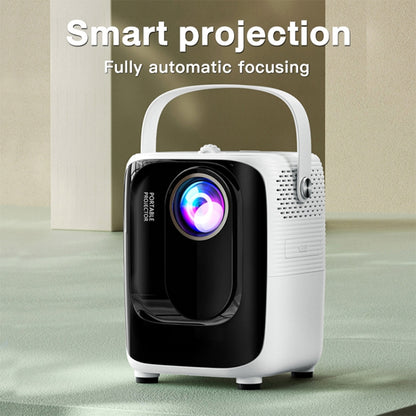 A007 Portable 1280 x 720 HD 113 ANSI Smart LED Projector, Plug:US Plug(White) - Mini Projector by PMC Jewellery | Online Shopping South Africa | PMC Jewellery | Buy Now Pay Later Mobicred