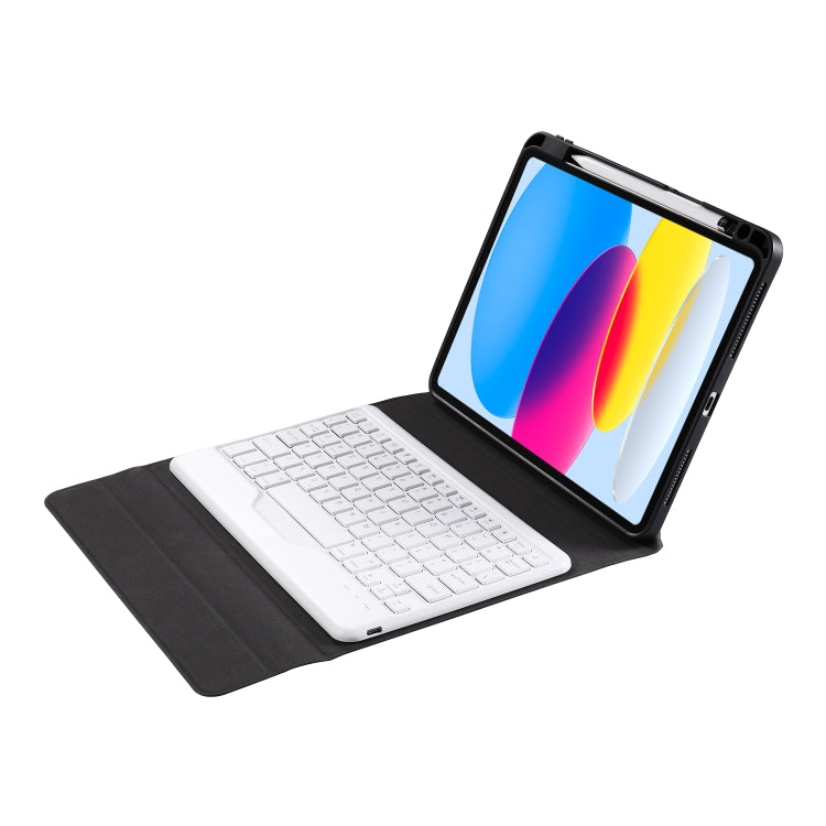 For iPad 2025 / 2022 B10 Triangle Holder Tablet Bluetooth Keyboard Leather Case(Dark Green) - free shipping - PMC TechLife - Order now!