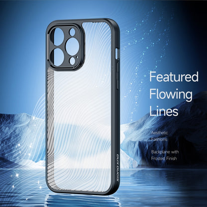 For iPhone 13 Pro Max DUX DUCIS Aimo Series  Frosted Feel Phone Case(Black) - iPhone 13 Pro Max Cases by DUX DUCIS | Online Shopping South Africa | PMC Jewellery | Buy Now Pay Later Mobicred