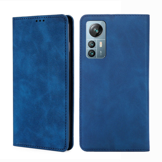 For Blackview A85 Skin Feel Magnetic Horizontal Flip Leather Phone Case(Blue) - More Brand by PMC Jewellery | Online Shopping South Africa | PMC Jewellery | Buy Now Pay Later Mobicred